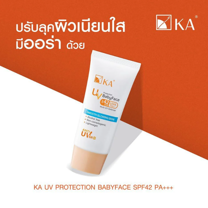 KA UV Protection Babyface SPF42/PA+++ 30g - Gentle Sunblock for Sensitive Skin