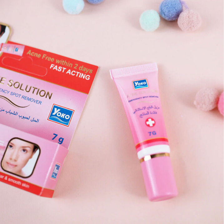Yoko Acne Solution Cream 7g - Clear Skin Treatment