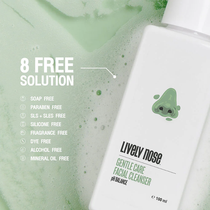 Nakiz Lively Nose Gentle Care Facial Cleanser 100ml