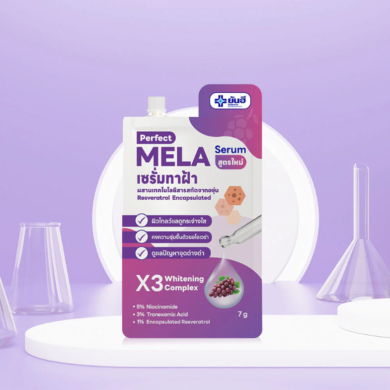 Yanhee Perfect Mela Serum 7g – Pack of 6 for Radiant Skin