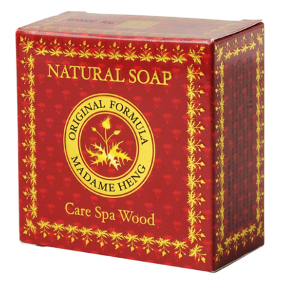 Madame Heng Care Spa Wood Natural Soap 150g – Made in Thailand