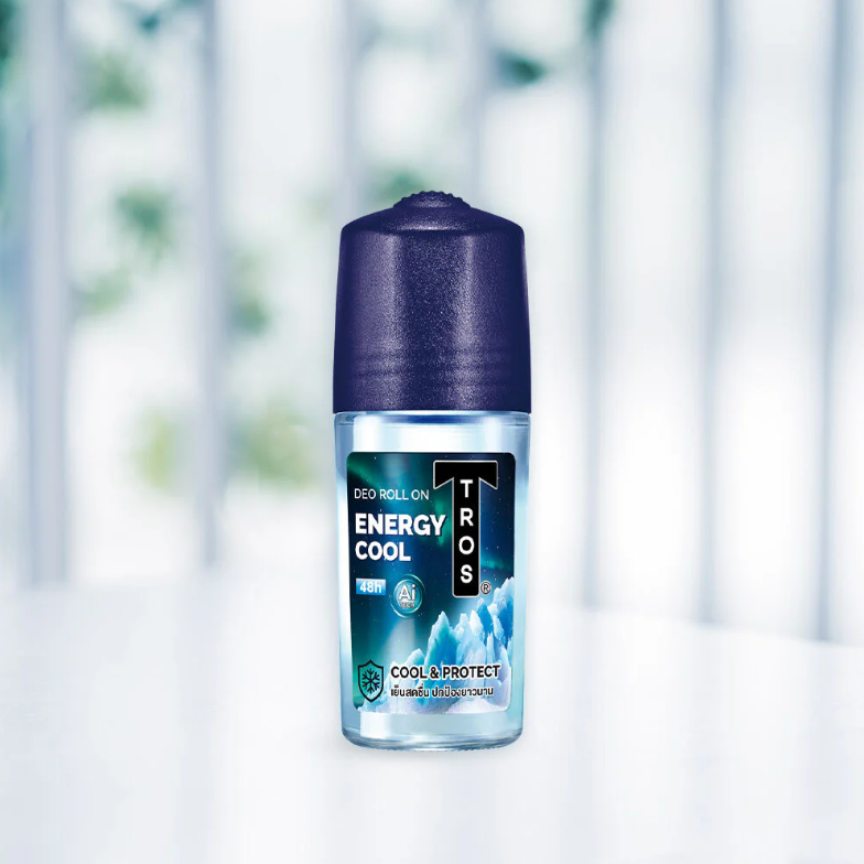 TROS Roll-On Energy Cool 45ml – Pack of 3