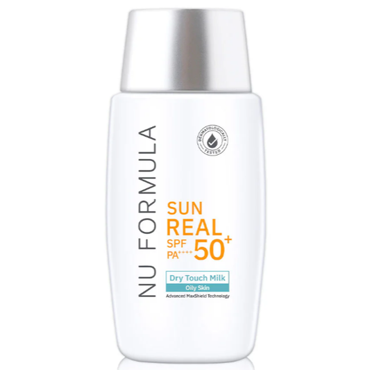 Nu Formula Sun Real SPF50+ PA++++ Dry Touch Milk 40g - Lightweight Sun Protection