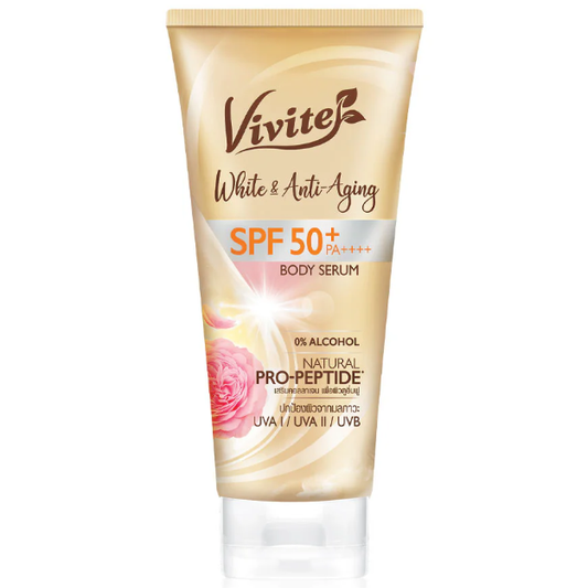 Vivite White & Anti-Aging Body Serum 150ml – Brightening & Rejuvenating Formula