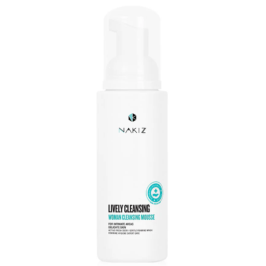 Nakiz Lively Cleansing Woman Mousse 80ml – Gentle Intimate Care