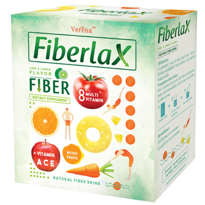 Verena Fiberlax - 15g Sachets (10 Pack) for Digestive Support