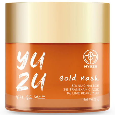 Myuzu Yuzu Gold Brightening Mask - Extra Radiance 6g