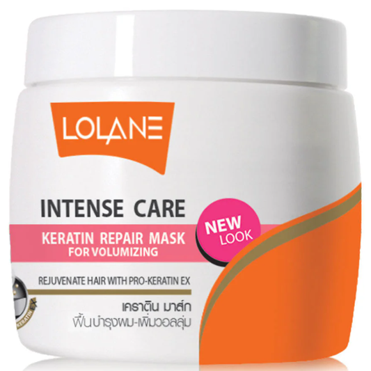 Lolane Intense Care Keratin Repair Mask for Hair Volume & Strength 200g
