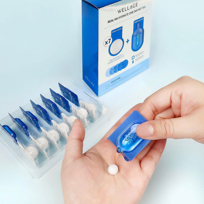 Wellage Real Hyaluronic One Day Kit - 15ml for Hydrated Skin