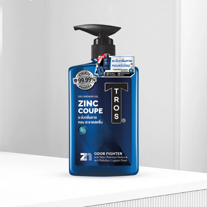TROS Coupe Deo Shower Gel with Zinc & Lagoon Water - 450ml