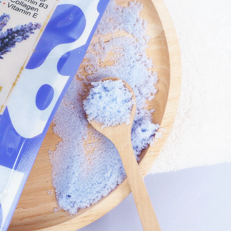 Yoko Lavender Spa Milk Salt 300g - Relaxing Skin Exfoliant