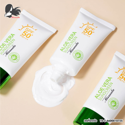 Missnala - Aloe Vera Sunscreen SPF50+ PA+++ 50g.