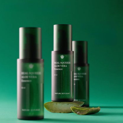 Nature Republic Real Squeeze Aloe Vera Essence 50ml - Hydrating & Soothing