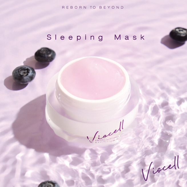 Viocell Brightening & Smoothing Booster Serum 30ml + Multi-Antioxidant Sleeping Mask 30g Duo