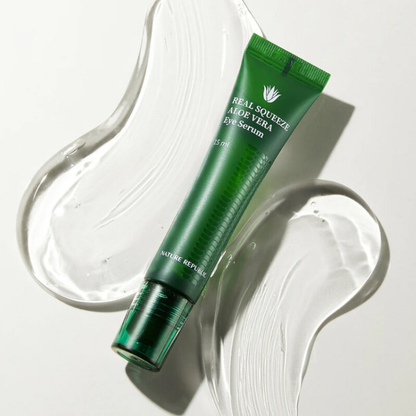 Nature Republic Real Squeeze Aloe Vera Eye Serum 15ml – Gentle Hydrating Treatment