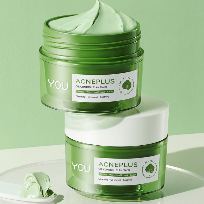Y.O.U Acneplus Oil Control Clay Mask 50g – Clear and Refresh Your Skin