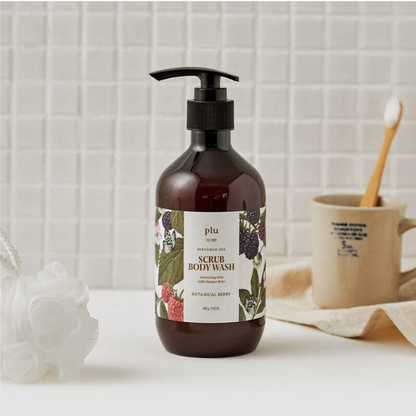 Plu Perfumed Spa Body Wash Botanical Berry 500g - Luxurious & Refreshing