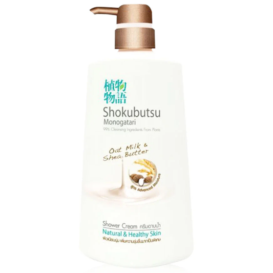Shokubutsu Monogatari Oatmilk & Shea Butter Shower Cream 500ml