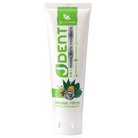 Jula's Herb JDENT 3IN1 Herbal White Toothpaste 70g - All-in-One Oral Care Solution
