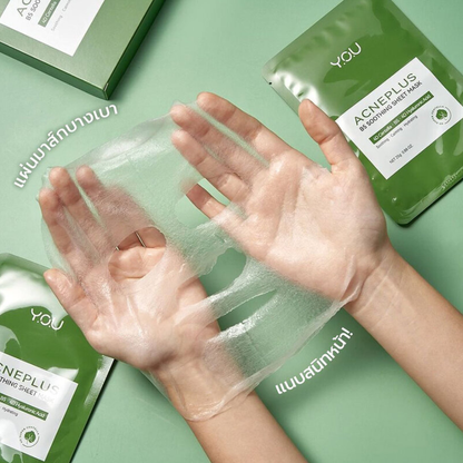 Y.O.U - AcnePlus B5 Soothing Sheet Mask 25g. (Pack of 6)