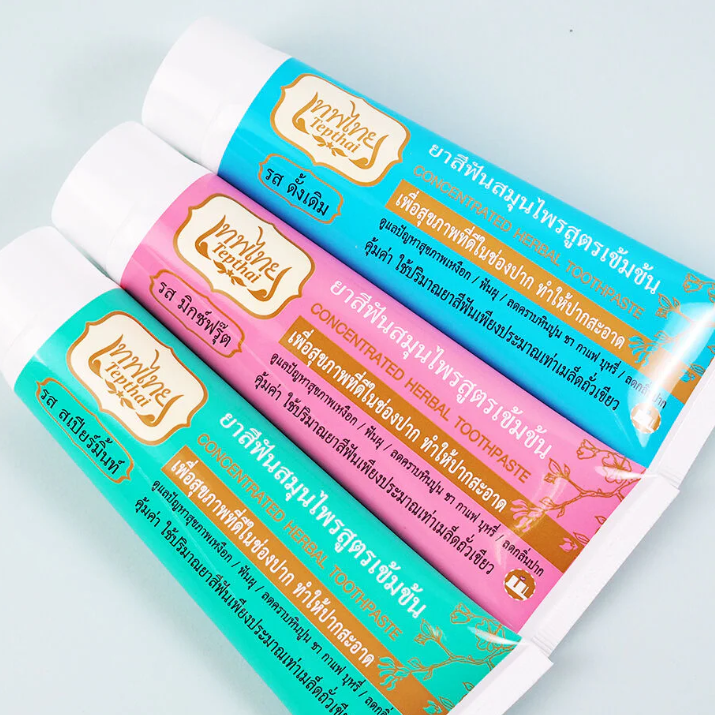 Tepthai Herbal Toothpaste Original 70g - Pack of 3