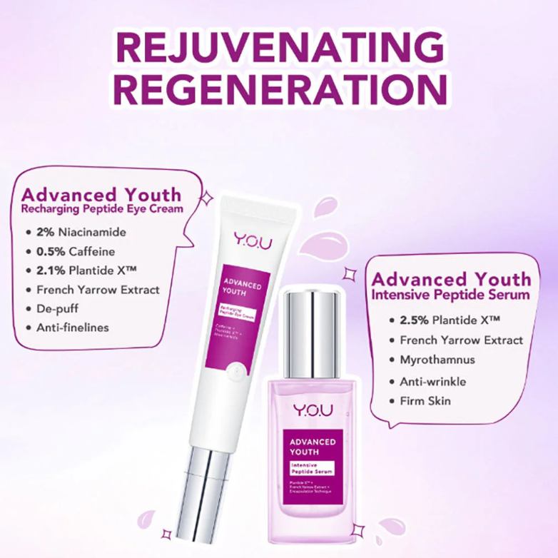 Y.O.U Advanced Youth Peptide Eye Cream 15ml