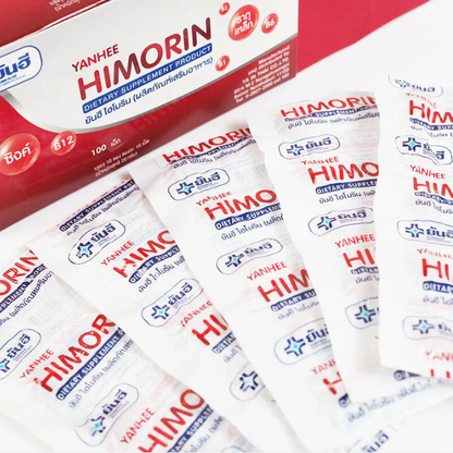 Yanhee Himorin Dietary Supplement with Iron & B Vitamins - 100 Tablets