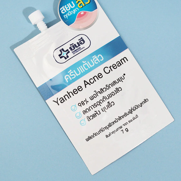 Yanhee Acne Cream 7g - Pack of 6 for Clearer Skin