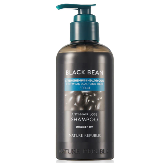 Nature Republic Black Bean Strengthening Anti-Hair Loss Shampoo - 300ml