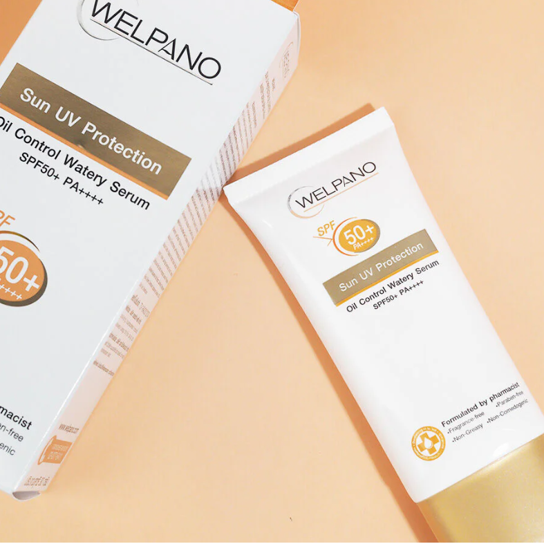 Welpano Sun UV Protection Serum SPF50+ PA++++ - Oil Control & Hydrating, 30g