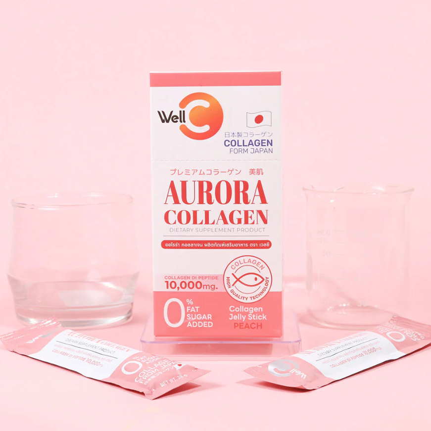 Well C Aurora Collagen 10,000mg - Pack of 10 Sachets