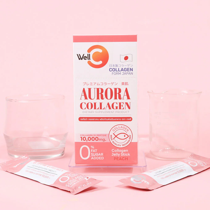 Well C Aurora Collagen 10,000mg - Pack of 10 Sachets