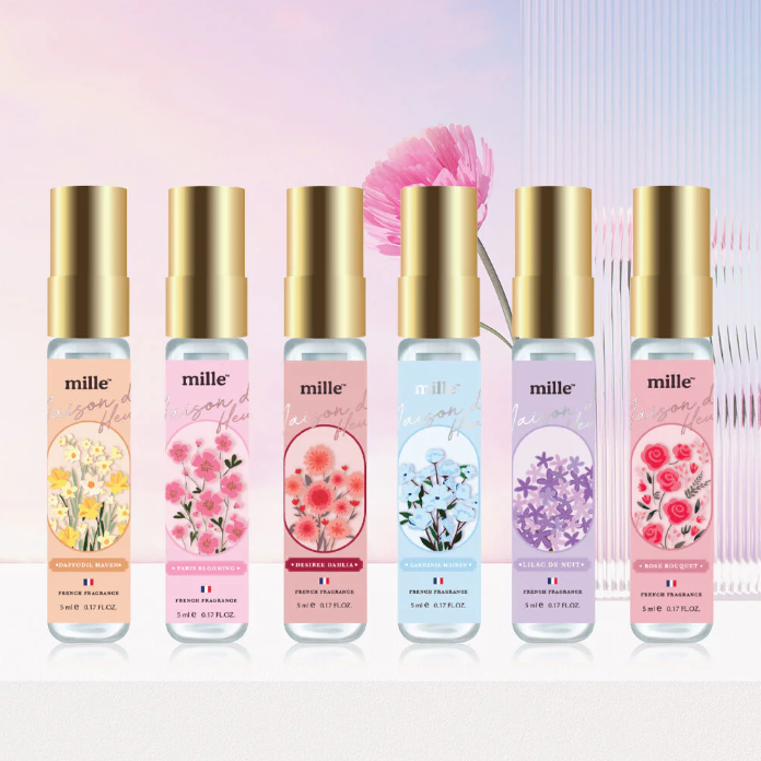 Mille - Maison De Fleurs EDP, Desiree Dahlia 5ml.