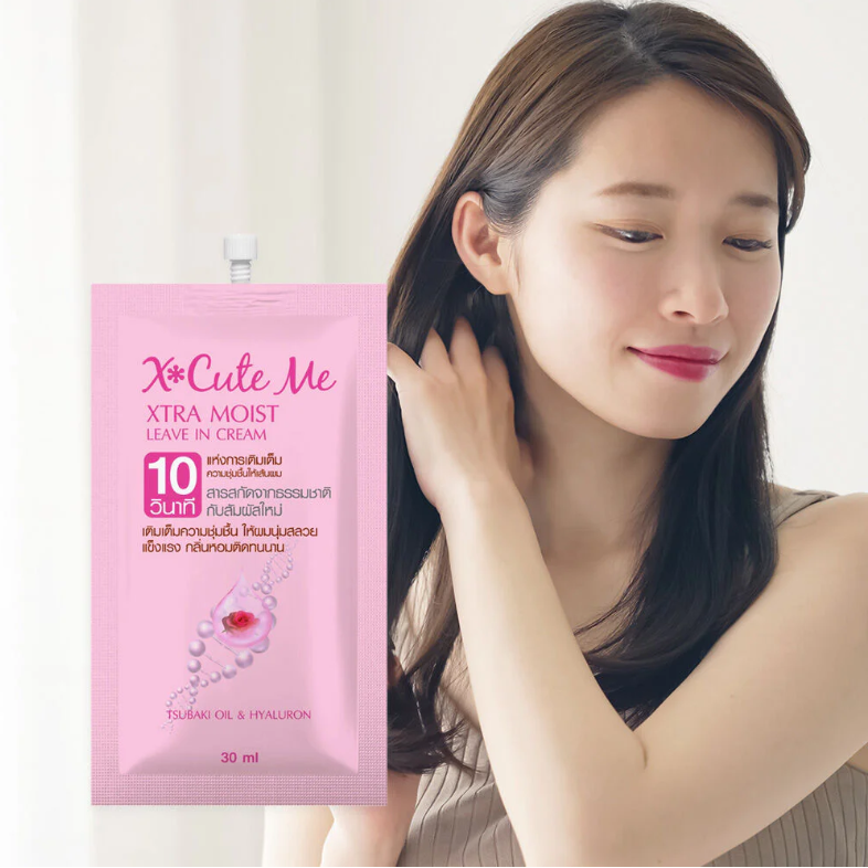 Xcuteme Xtra Moist Leave-In Hair Cream 30ml - Pack of 6