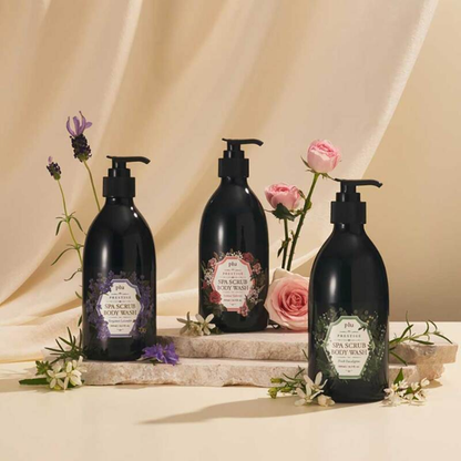 Plu Prestige Spa Tuberose Body Wash & Exfoliator 500g