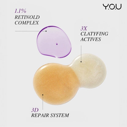 Y.O.U Reeffect Boost Retinol Moisturizer - 50g for Radiant Skin