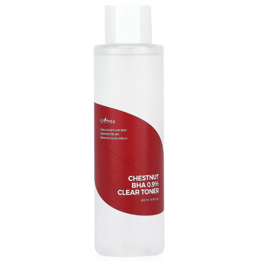 Isntree Chestnut BHA 0.9% Clear Toner - 200ml for Clear, Smooth Skin