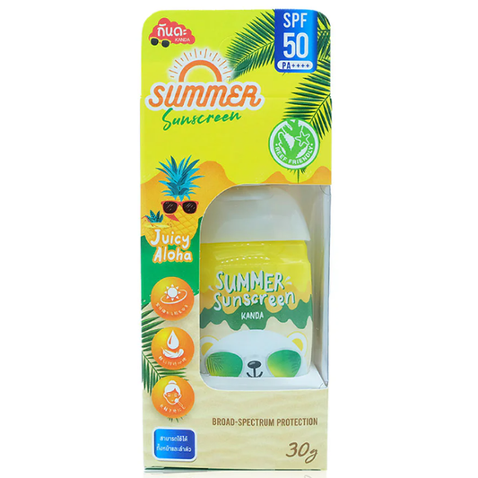 Kanda Summer Sunscreen Juicy Aloha SPF50+ PA++++ 30g