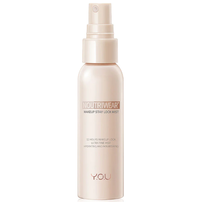 Y.O.U Noutriwear+ Makeup Stay Lock Mist 55ml - Long-Lasting Freshness and Fixation