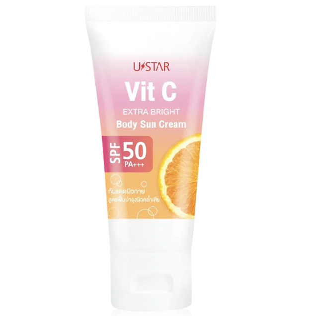U-Star Vitamin C Extra Bright Body Sun Cream SPF50+ PA+++ 60g