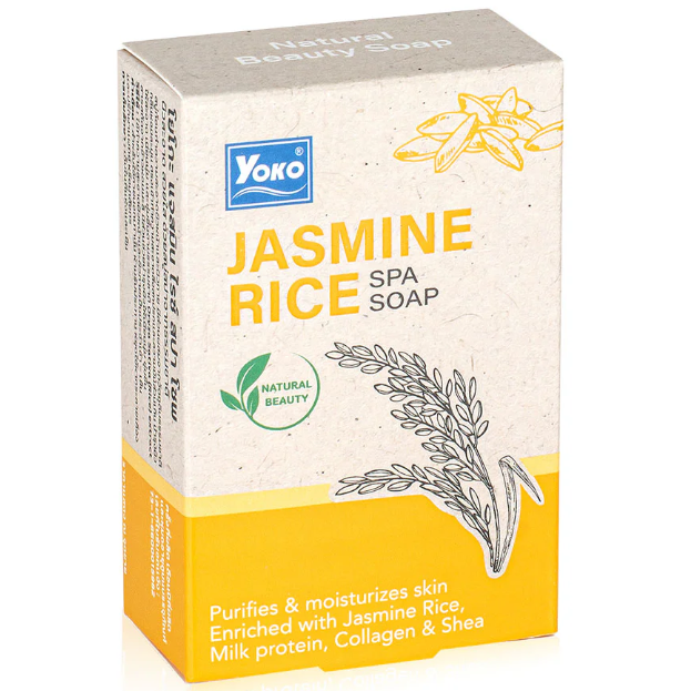 Yoko Jasmine Rice Spa Soap – 90g (Pack of 2) – Nourishing & Gentle