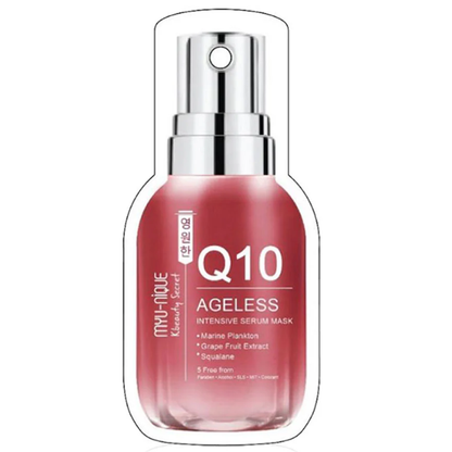 MYU-NIQUE Co-Q10 Ageless Intensive Serum Mask - 25g (Pack of 3)