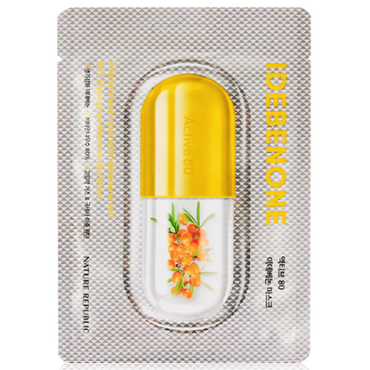Nature Republic Active 80 Idebenone Mask 29ml – Pack of 3