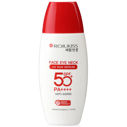 Rojukiss Face, Eye & Neck UV Sun Serum SPF50+ PA++++ 40g