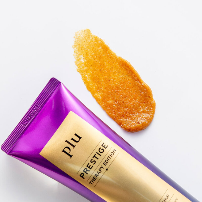 Plu Prestige Therapy Body Scrub 180g – Luxurious Exfoliation & Hydration