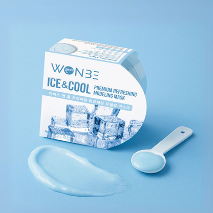 WONBE Ice & Cool Premium Refreshing Modeling Mask 24g (Pack of 3)