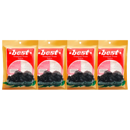 Premium Sweet Plums 50g - Pack of 4 | Natural & Fruity Snack