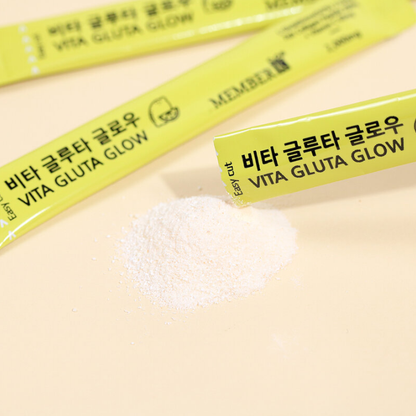 Memberk - Vita Gluta Glow Lemon Flavour 2g. (10 Sachets)
