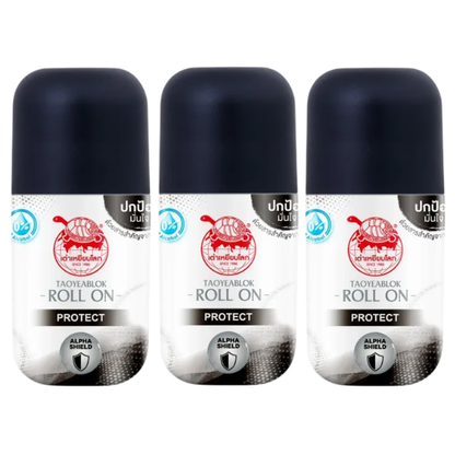 Taoyeblok Protect Roll-On Deodorant 30ml – Pack of 3 for All-Day Freshness