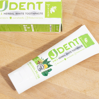 Jula's Herb JDENT 3IN1 Herbal White Toothpaste 70g - All-in-One Oral Care Solution
